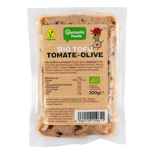 Bio Tofu Tomate-Olive