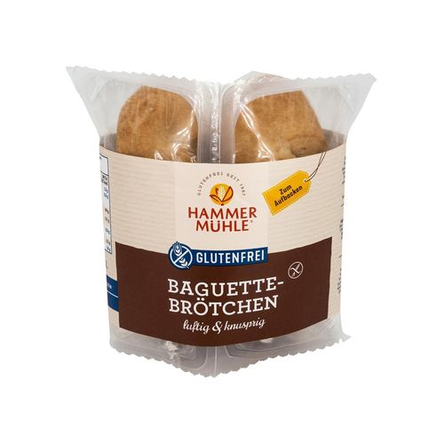Hammermühle Baguette-Brötchen, glutenfrei