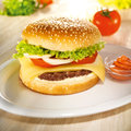 Hamburger-Brötchen Sesam - 1