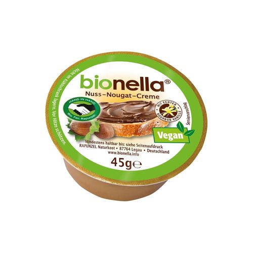 Nussnougat-Creme "bionella", vegan