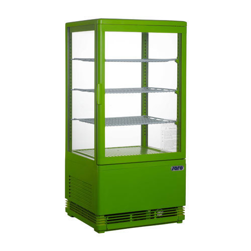 Saro Mini-Umluftkühlvitrine "SC 70", grün