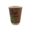 Bio Becher "CUPPAP®" 0,4l, doppelwandig