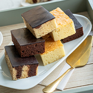 Bio-Rührkuchenbox, 3-fach sortiert