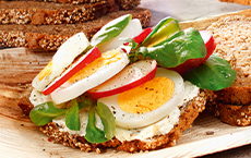Fitness-Schwarzbrot