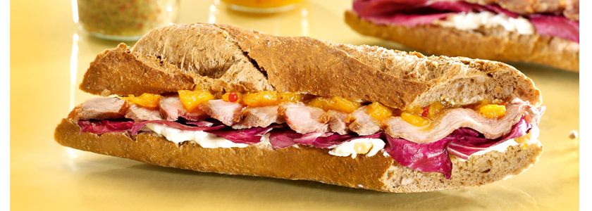Finnenbaguette mit Entenbrust