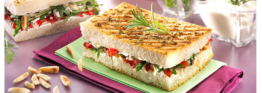 Focaccia mit Rucola