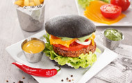 Black Burger vegetarisch