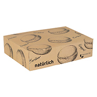 Krapfen-/Berliner-Karton, 31 x 22 x 8 cm