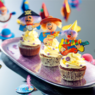 Einstecker Karneval, div. Motive, 100 Stck.