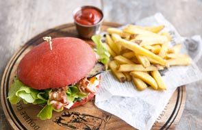 Zum Red Love Burger Rezept