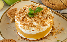 Cookie-Dessert Apfel-Zimttraum