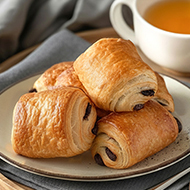 SG-Veganes Mini-Schokobrötchen