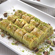 Baklava mit Pistazie, kleine Stücke