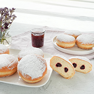 SG-Berliner Himbeer-Johannisbeer, doppelt gefüllt