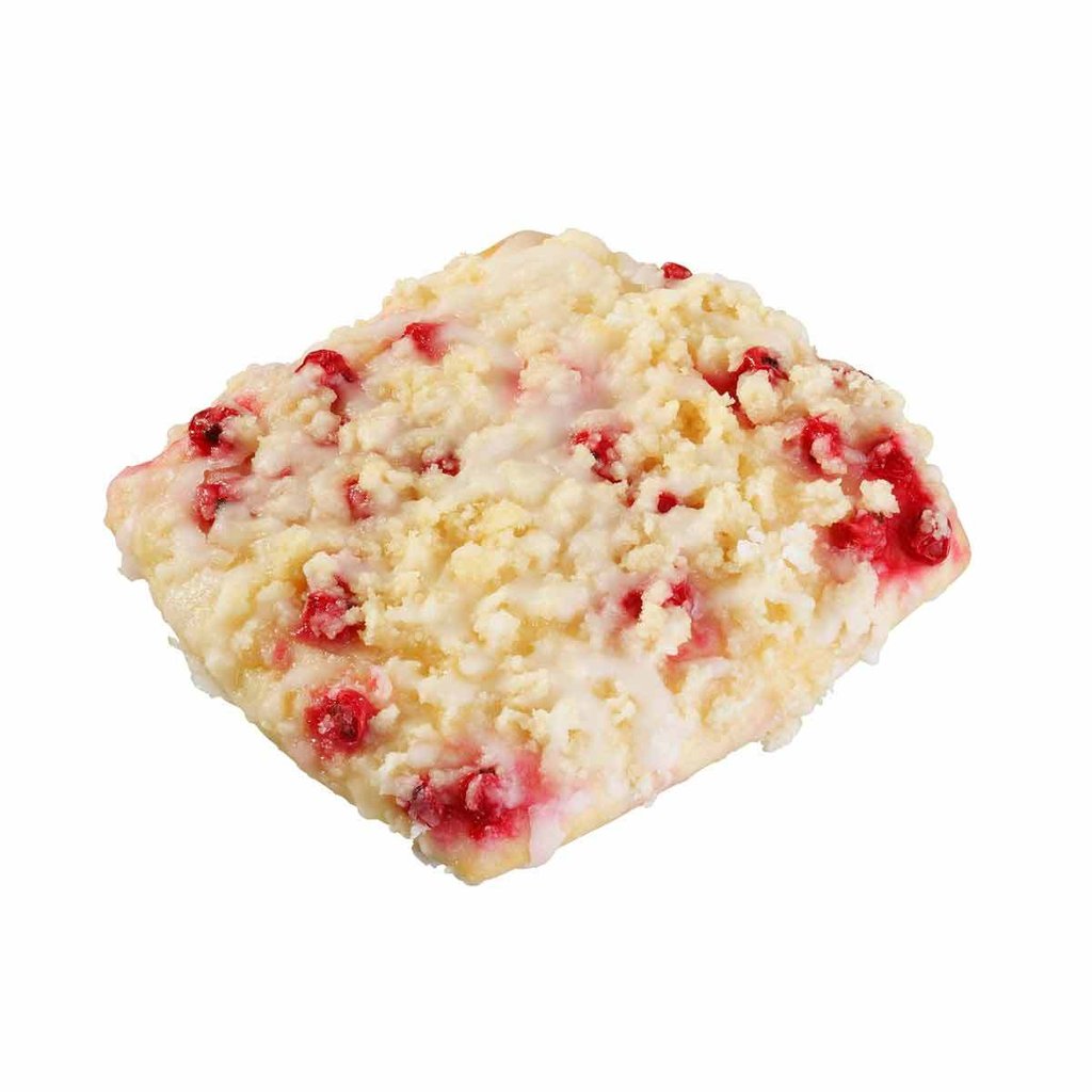 FF-Butter Streuselstück mit Johannisbeeren