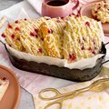 FF-Butter Streuselstück mit Johannisbeeren