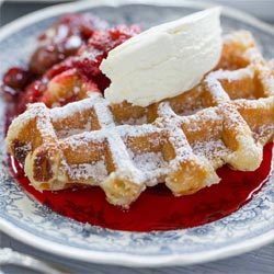 SG-Belgische Zucker-Butterwaffeln