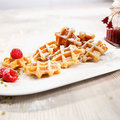 Mini-Waffel mit Hagelzucker - 1