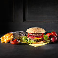 FF-Gourmet Burger Sesam, geschnitten - 3