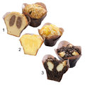 Coffee-Bar Muffin Mischkiste, 3-fach sortiert