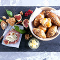 Mini-Butter Croissant Box, 3-fach sortiert - 1