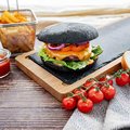 FF-Black Burger, geschnitten - 2