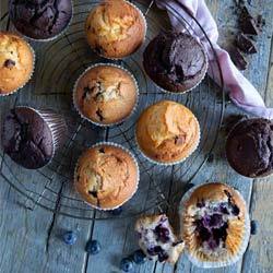 Muffin Box, 3-fach sortiert