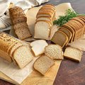 Glutenfreie Brotbox geschnitten, 4-fach sortiert