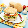 Hamburger-Brötchen Rustikal