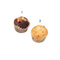 Vegane Mini Muffin Box, 2-fach sortiert