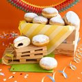 SG-Berliner mit Himbeer-Johannisbeerfüllung, 65 g