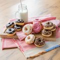 SG-Mini-Donut-Box ungefüllt, 4-fach sortiert - 1