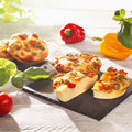 Focaccia rund, mediterran - 1