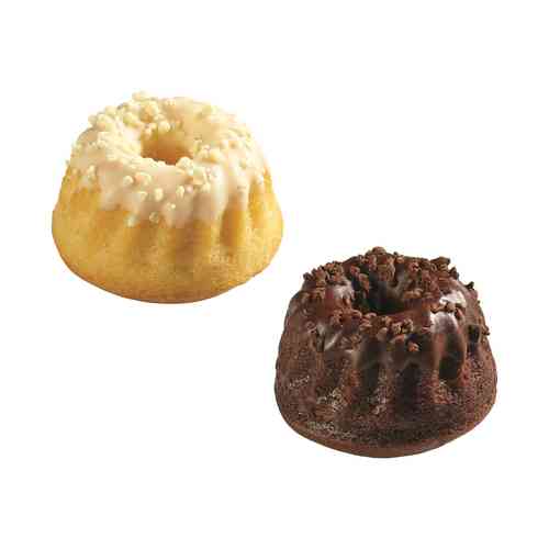 Surtido mini bizcochos marmolados, 2 tipos