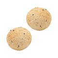 FF-Mini Party Burger Sesam & Nigella, geschnitten