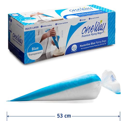 Einwegspritzbeutel Master Line Blue, L