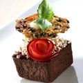 HUG Mini-Choco-Tartelettes "Filigrano",3,3x3,3cm