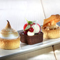 HUG Mini-Choco-Tartelettes "Filigrano",3,3x3,3cm
