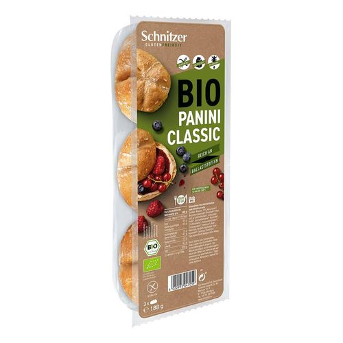 Schnitzer Bio Panini Classic, glutenfrei