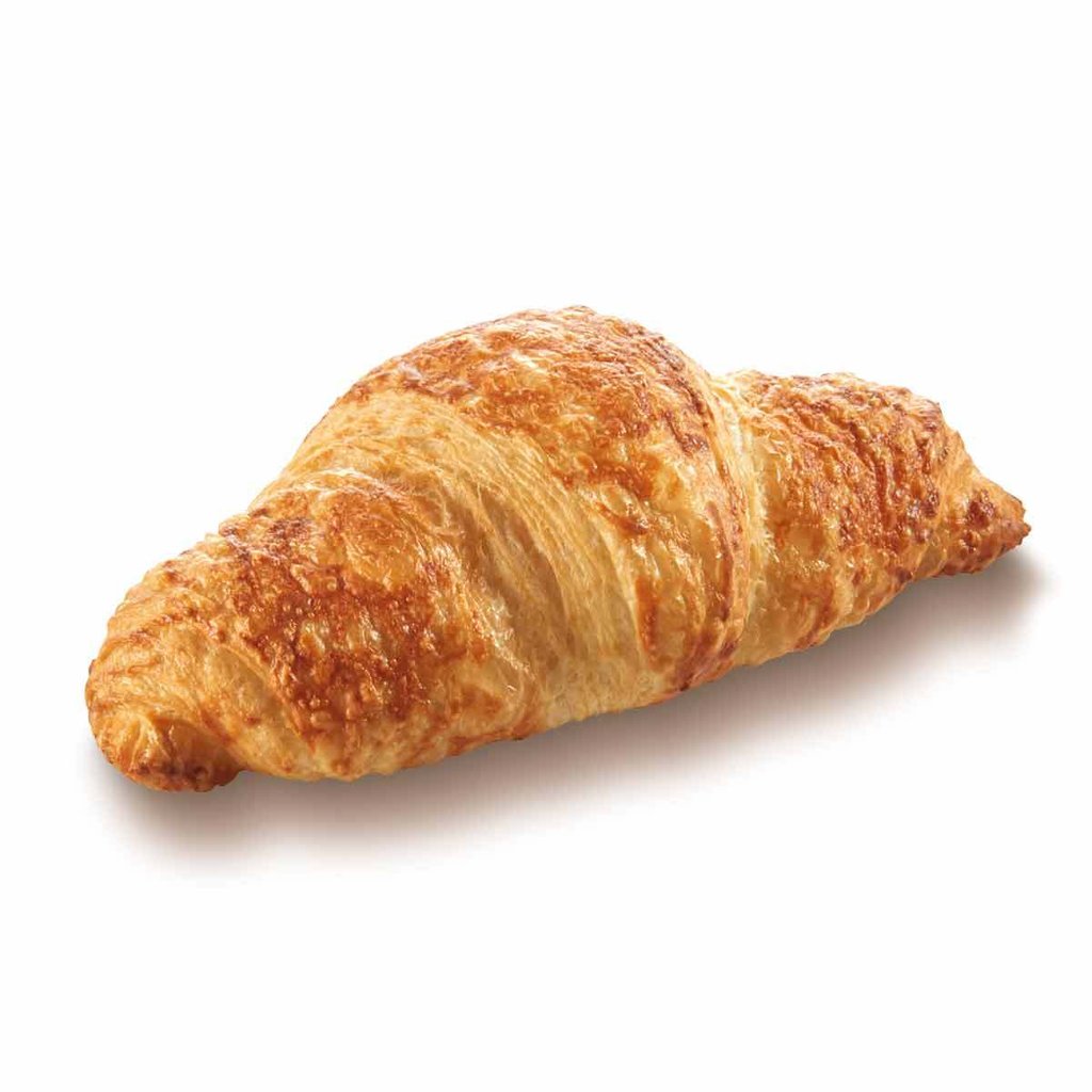 Schinken-Käse-Croissant, gewürfelte Füllung