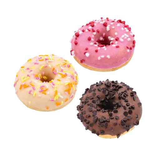Doony's Mini Donut Box ungefüllt, 3-fach