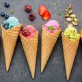 Riesen-Waffel-Spitztüte, gedreht