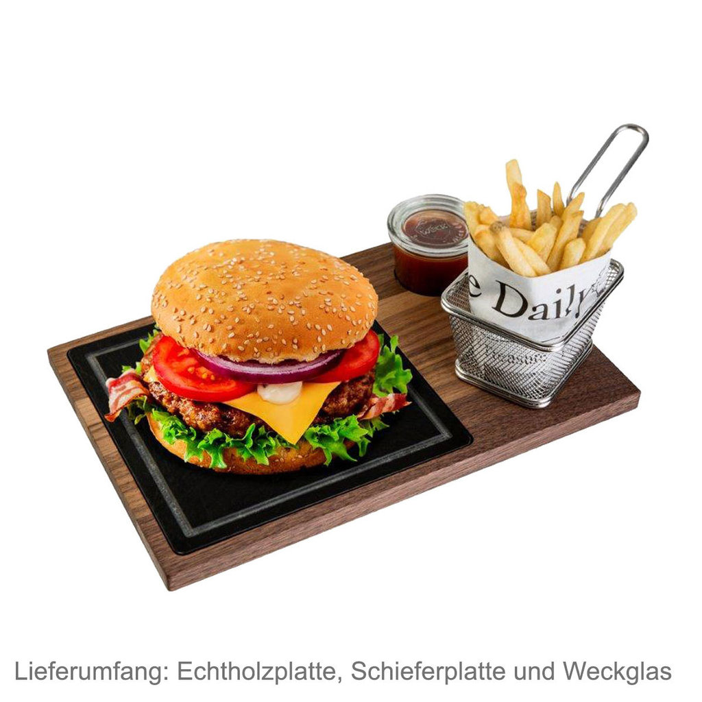 Burger Brettchen "King"