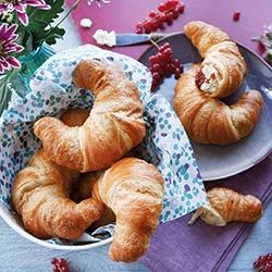 Buttergipfel mit Eistreiche