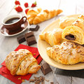 Buttercroissant mit Nuss-Nougatcreme - 3