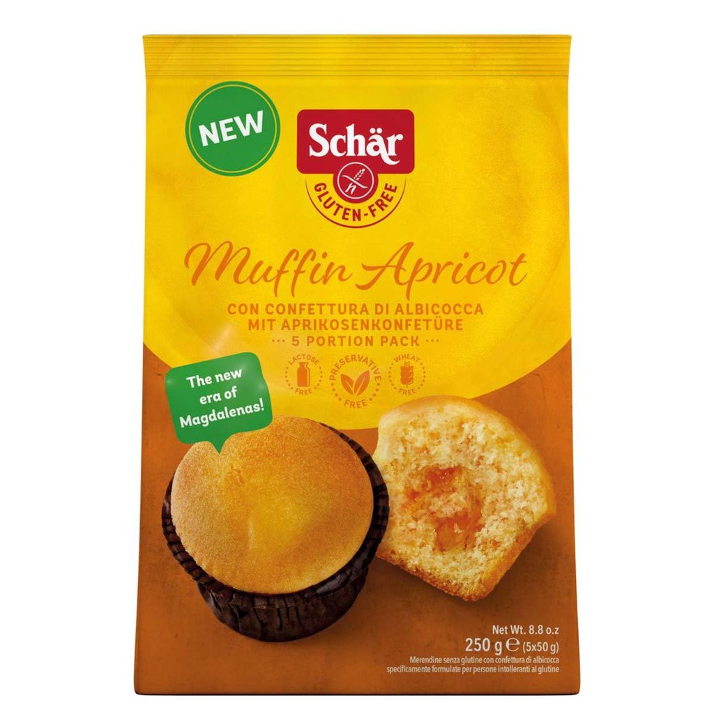 Schär Muffins Apricot, glutenfrei