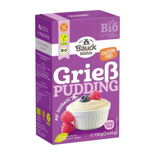 Bio Fertigmischung "Grießpudding", glutenfrei