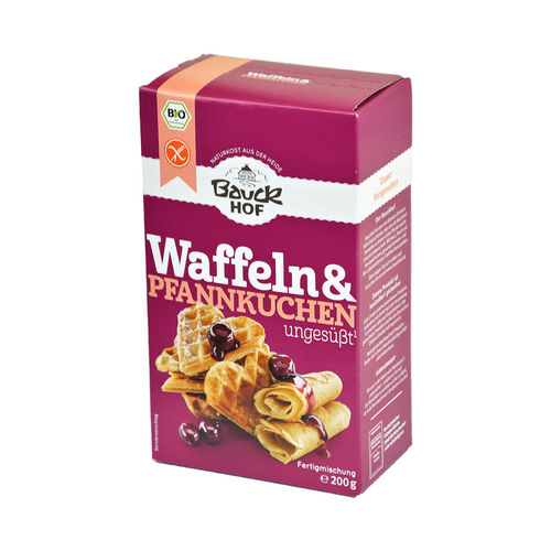 Bio Fertigmisch. "Waffeln & Pfannkuchen", glutenf.