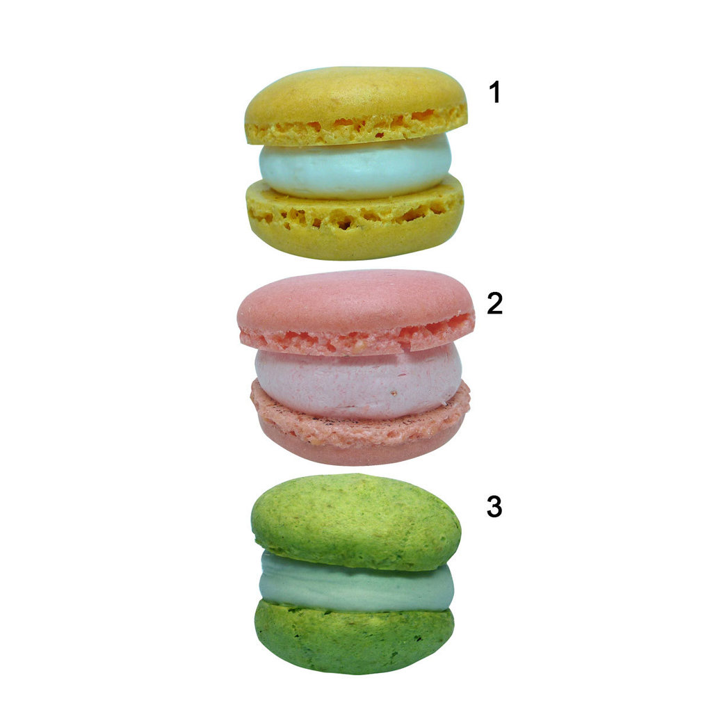 Mischkarton "Premium-Macarons N° 1", gefüllt