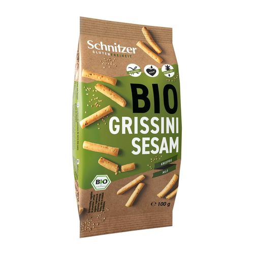 Schnitzer Bio Grissini "Sesam", glutenfrei